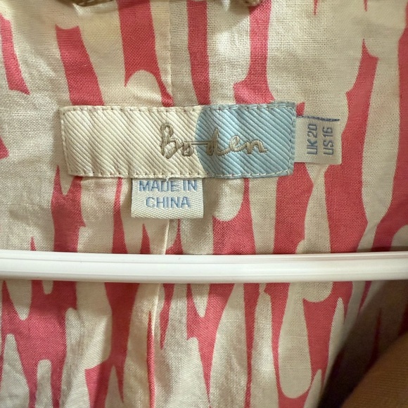 Boden Women's Tan Utility Jacket Size 16 - Picture 3 of 3